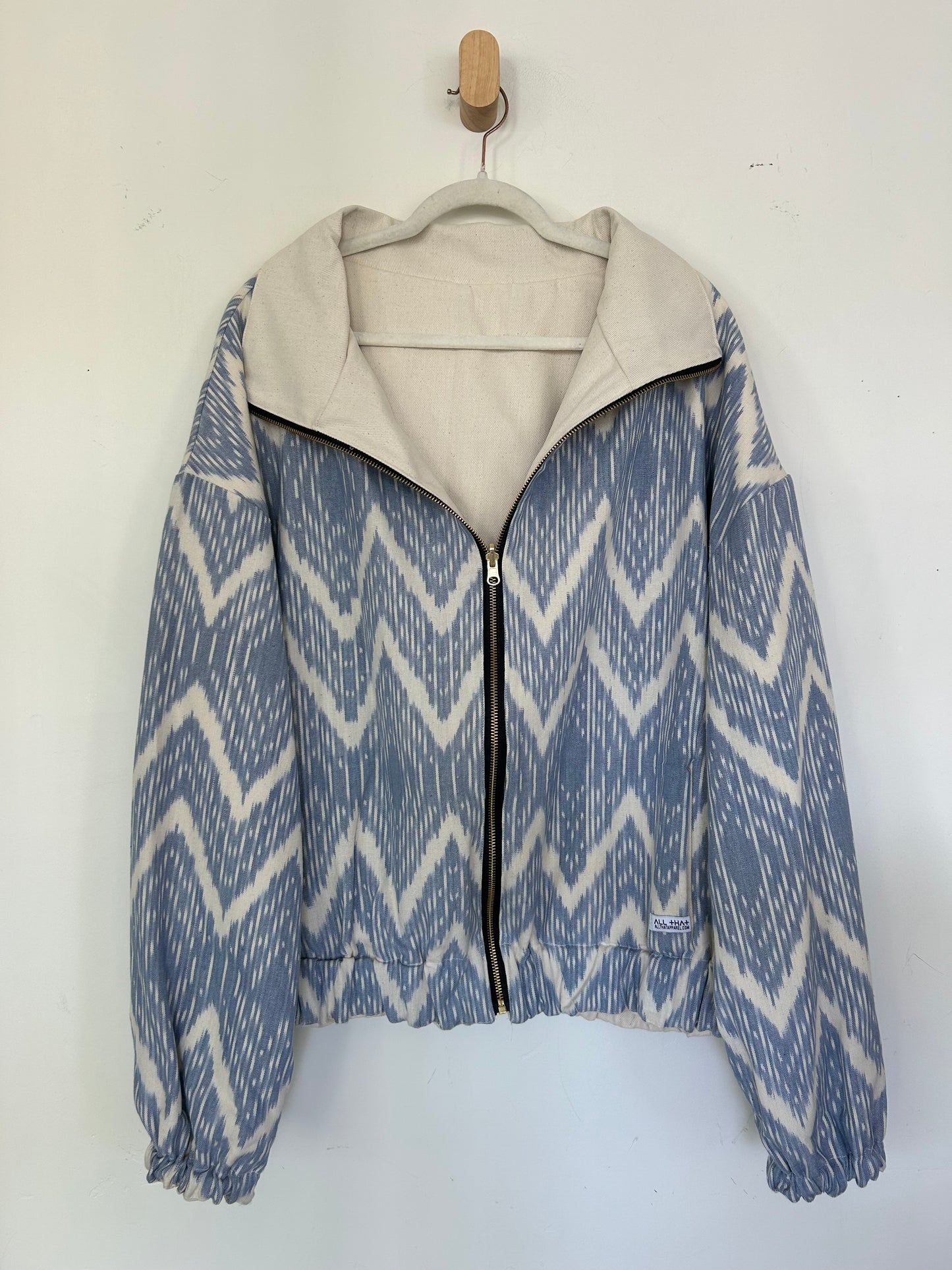 Reversible Upcycled Jacket - Cozy, Oversized & Handmade in San Diego