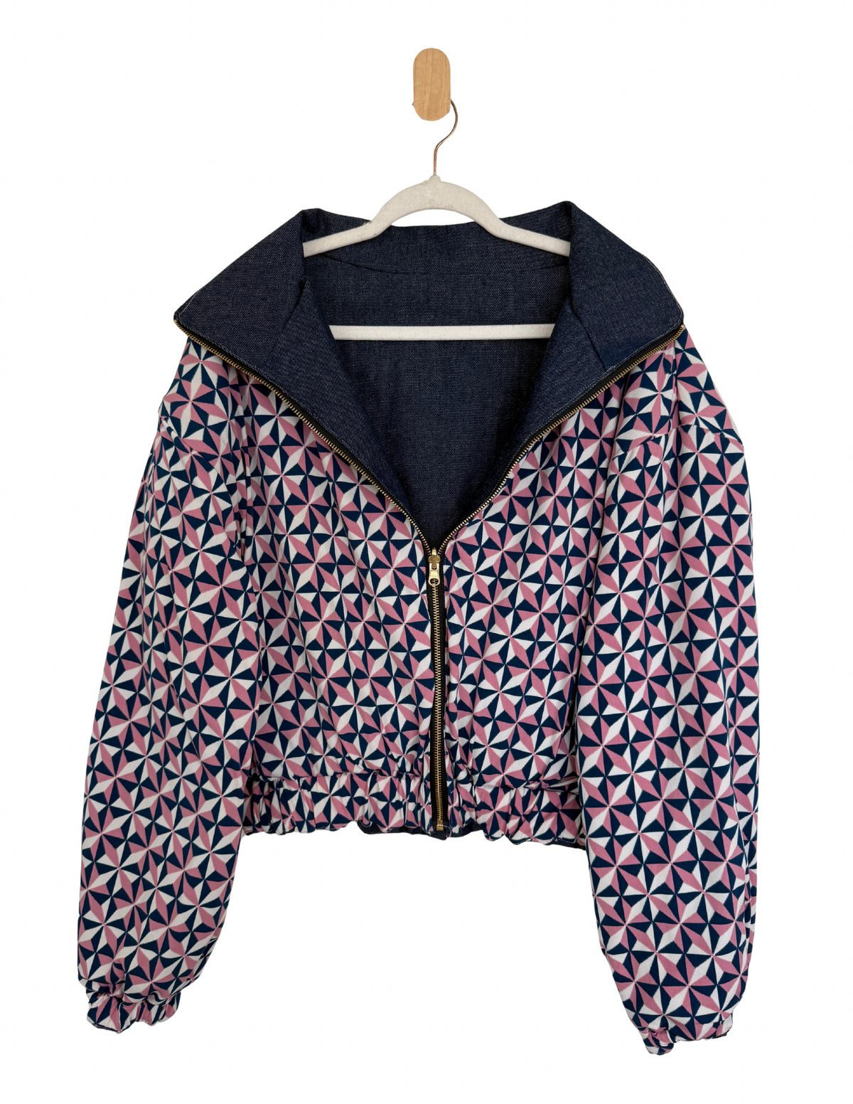 Reversible Upcycled Jacket - Cozy, Oversized & Handmade in San Diego
