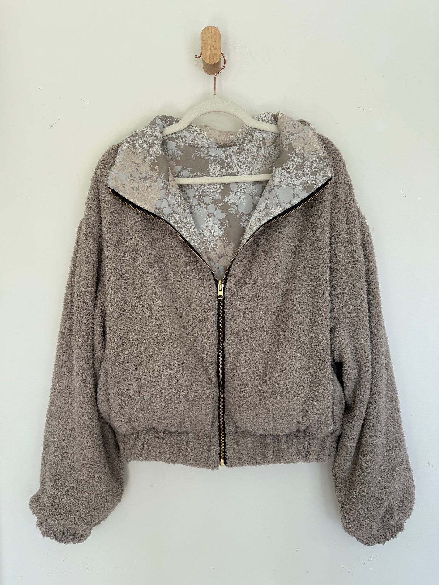 Reversible Upcycled Jacket - Cozy, Oversized & Handmade in San Diego