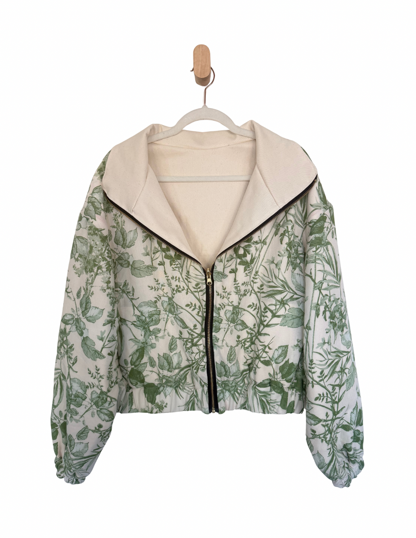 Reversible Upcycled Jacket - Cozy, Oversized & Handmade in San Diego