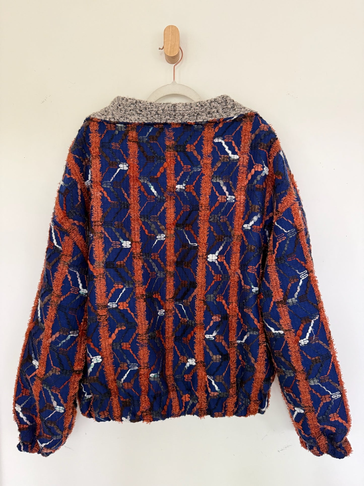 Reversible Upcycled Jacket - Cozy, Oversized & Handmade in San Diego