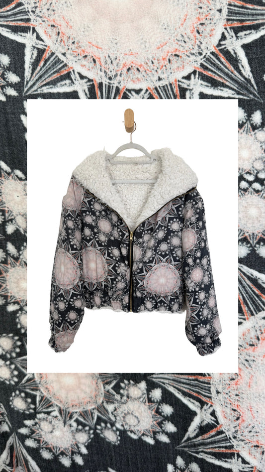 Reversible Upcycled Jacket - Cozy, Oversized & Handmade in San Diego