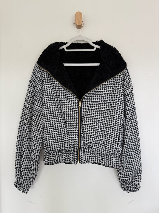 Reversible Upcycled Jacket - Cozy, Oversized & Handmade in San Diego