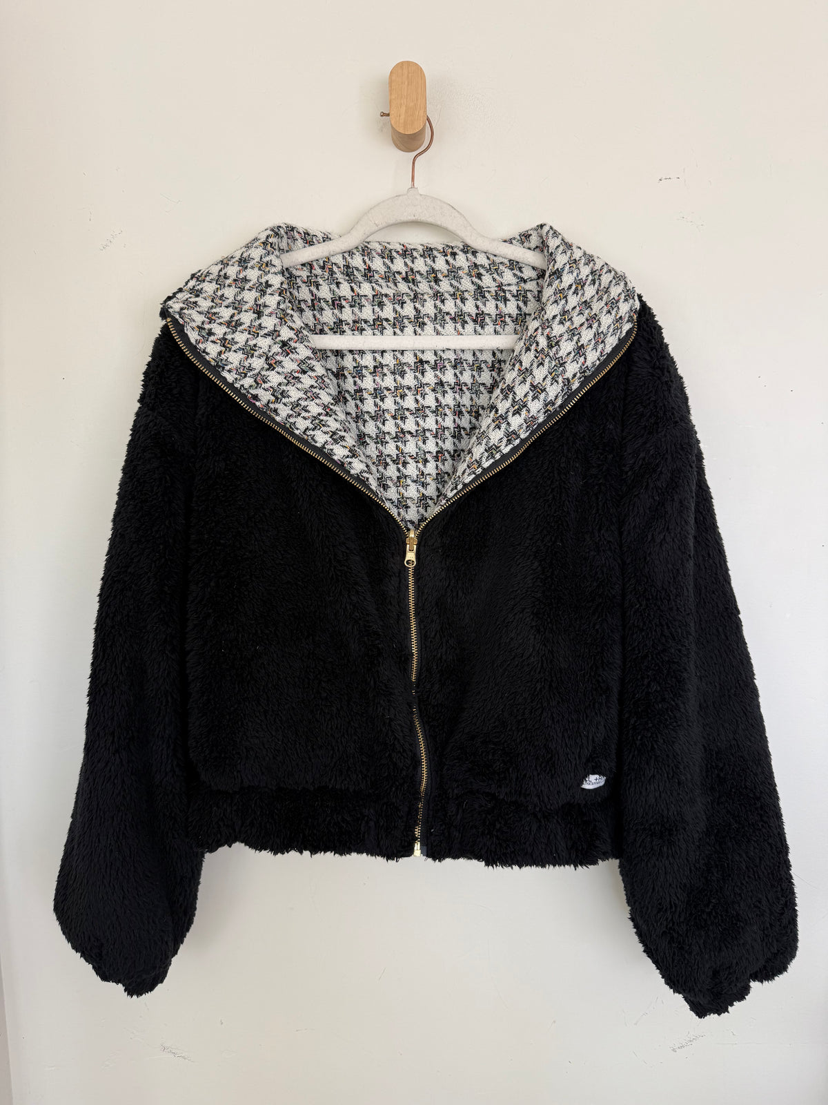 Reversible Upcycled Jacket - Cozy, Oversized & Handmade in San Diego