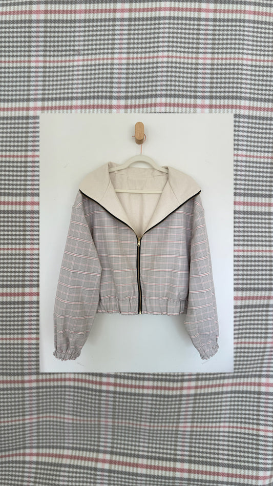 Reversible Upcycled Jacket - Cozy, Oversized & Handmade in San Diego