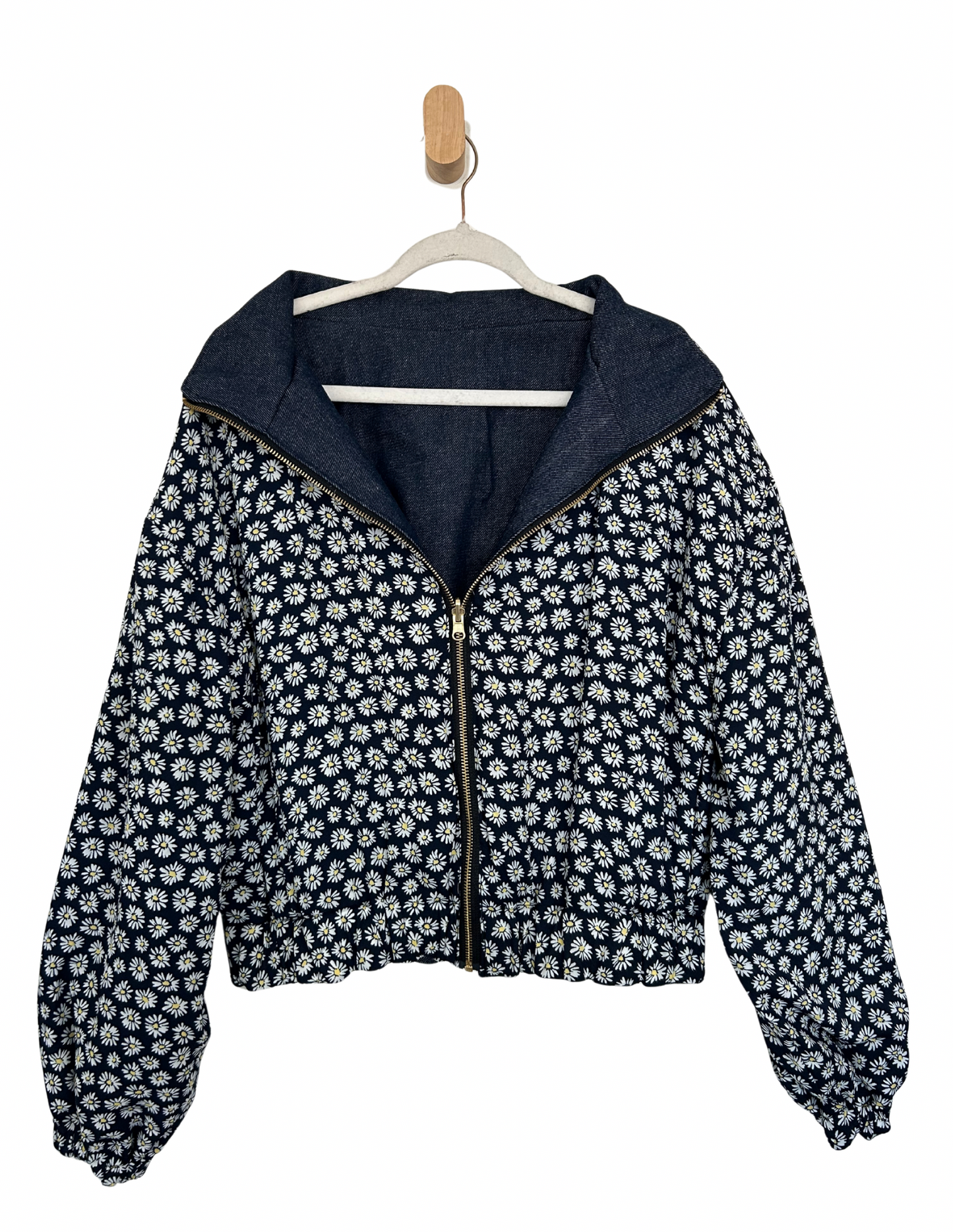 Reversible Upcycled Jacket - Cozy, Oversized & Handmade in San Diego