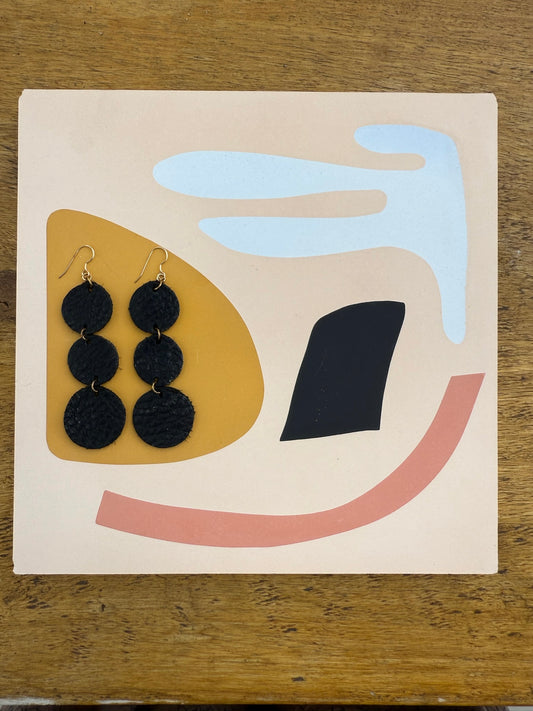 Leather Earrings