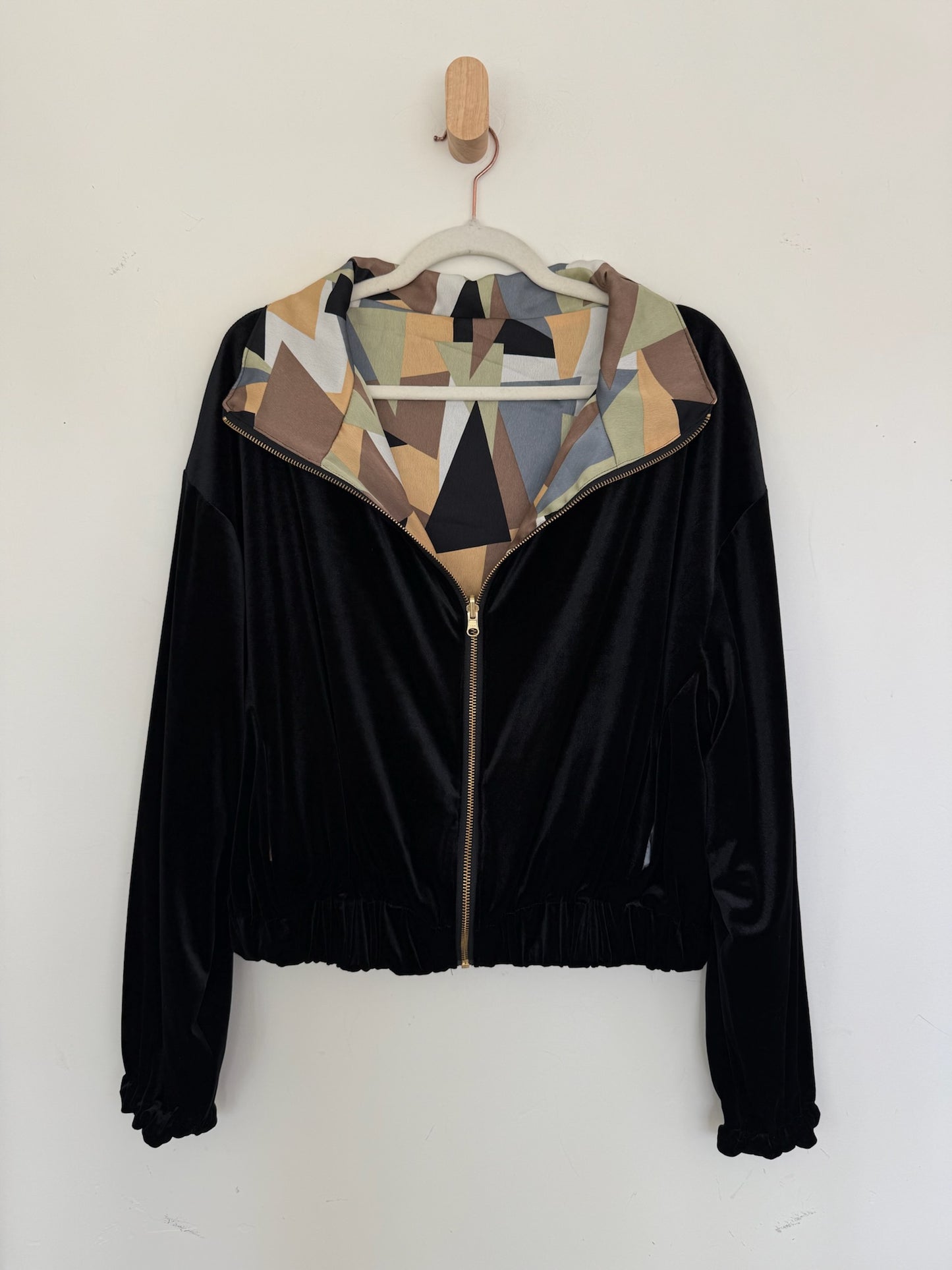 Reversible Upcycled Jacket - Cozy, Oversized & Handmade in San Diego
