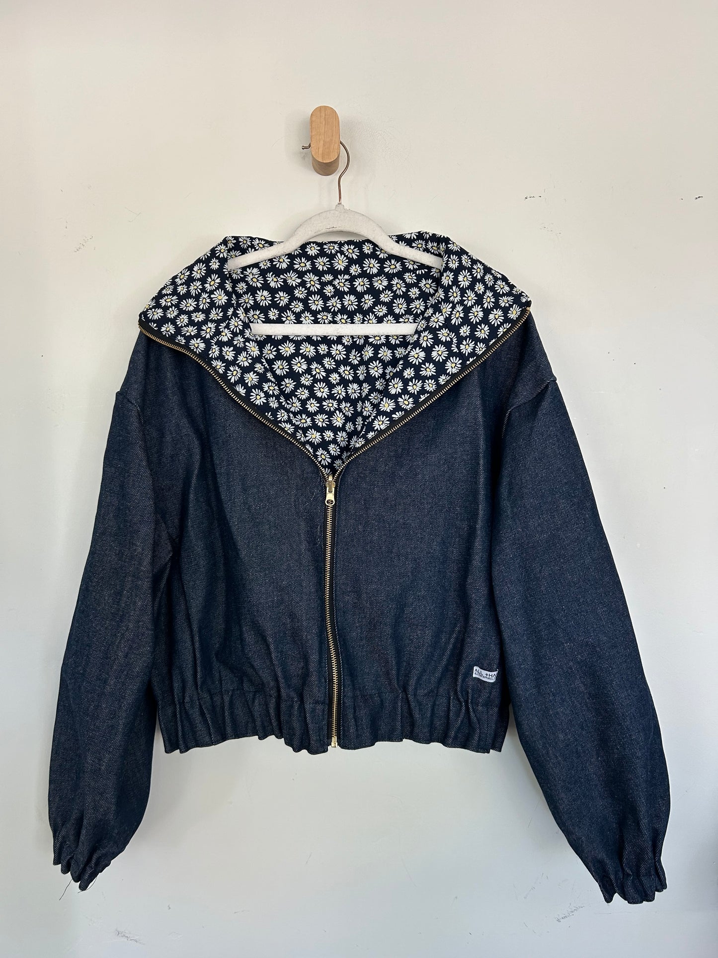 Reversible Upcycled Jacket - Cozy, Oversized & Handmade in San Diego