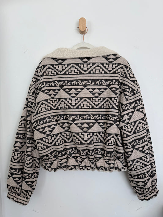 Reversible Upcycled Jacket - Cozy, Oversized & Handmade in San Diego