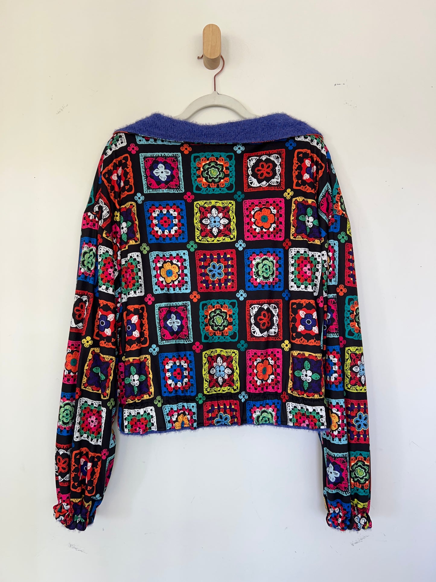 Reversible Upcycled Jacket - Cozy, Oversized & Handmade in San Diego