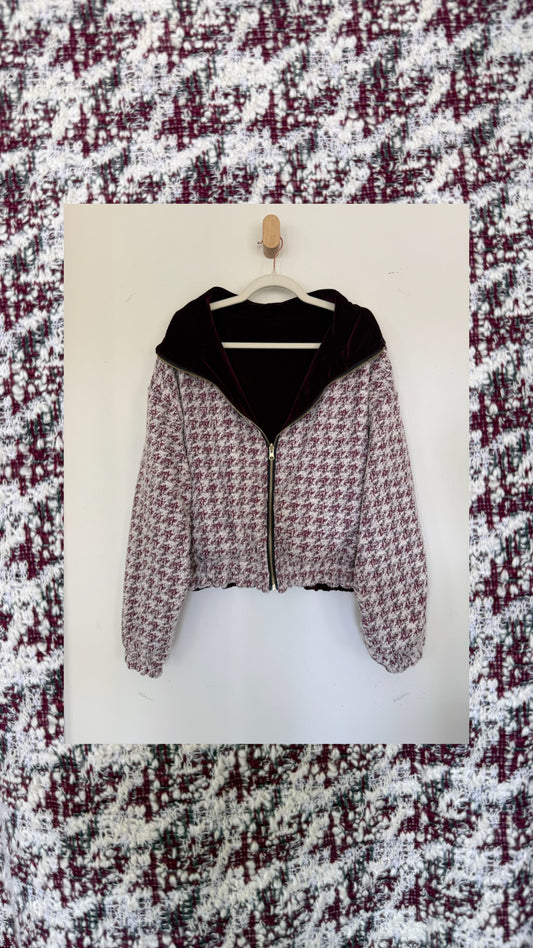 Reversible Upcycled Jacket - Cozy, Oversized & Handmade in San Diego