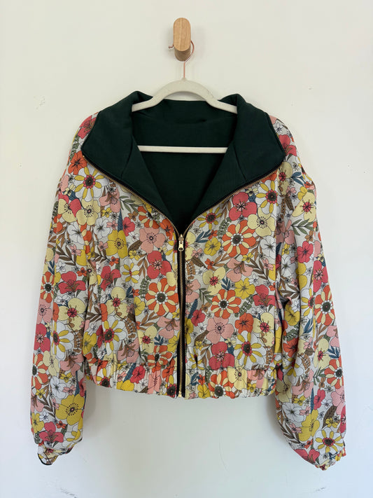 Reversible Upcycled Jacket - Cozy, Oversized & Handmade in San Diego