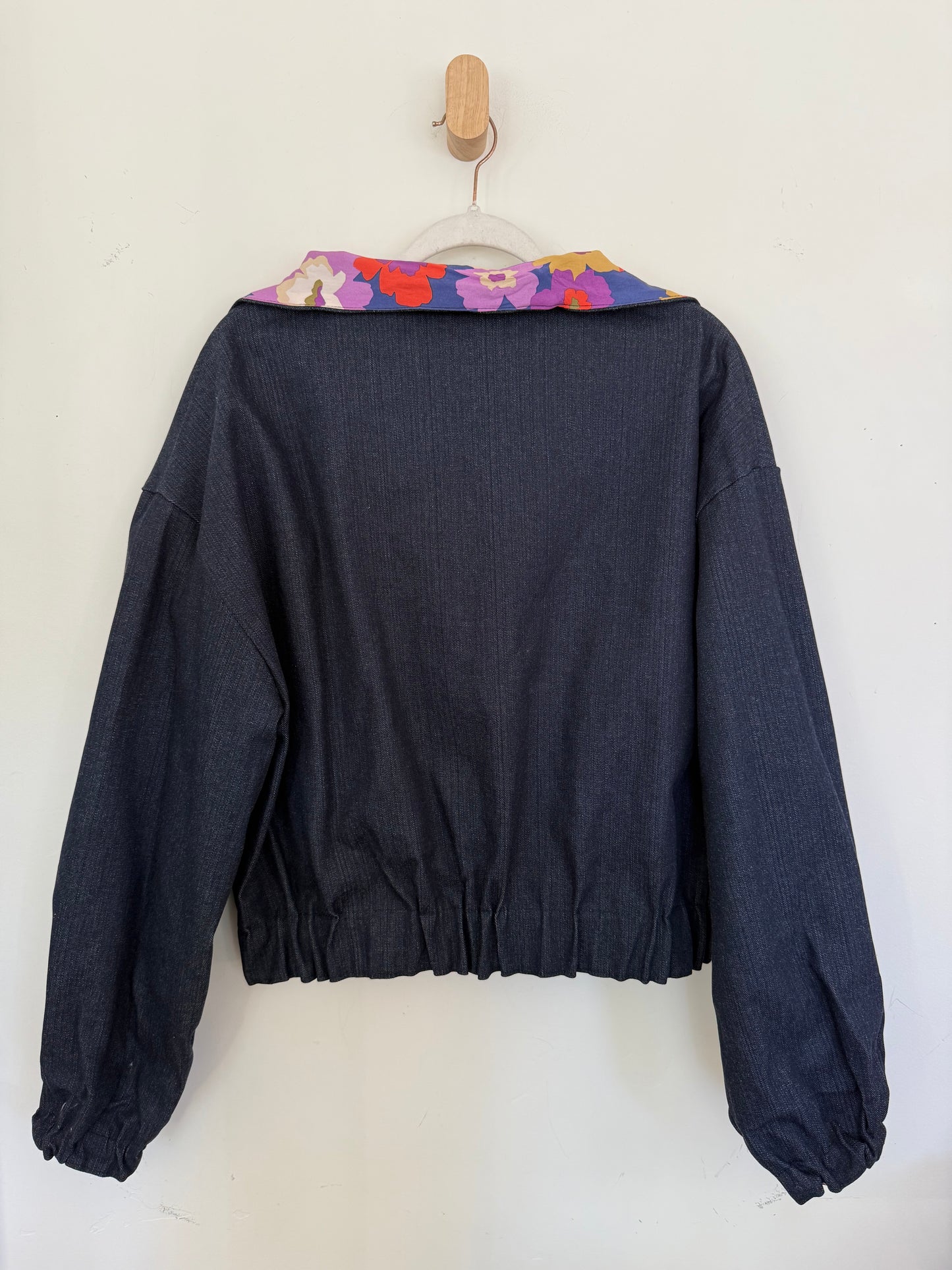 Reversible Upcycled Jacket - Cozy, Oversized & Handmade in San Diego