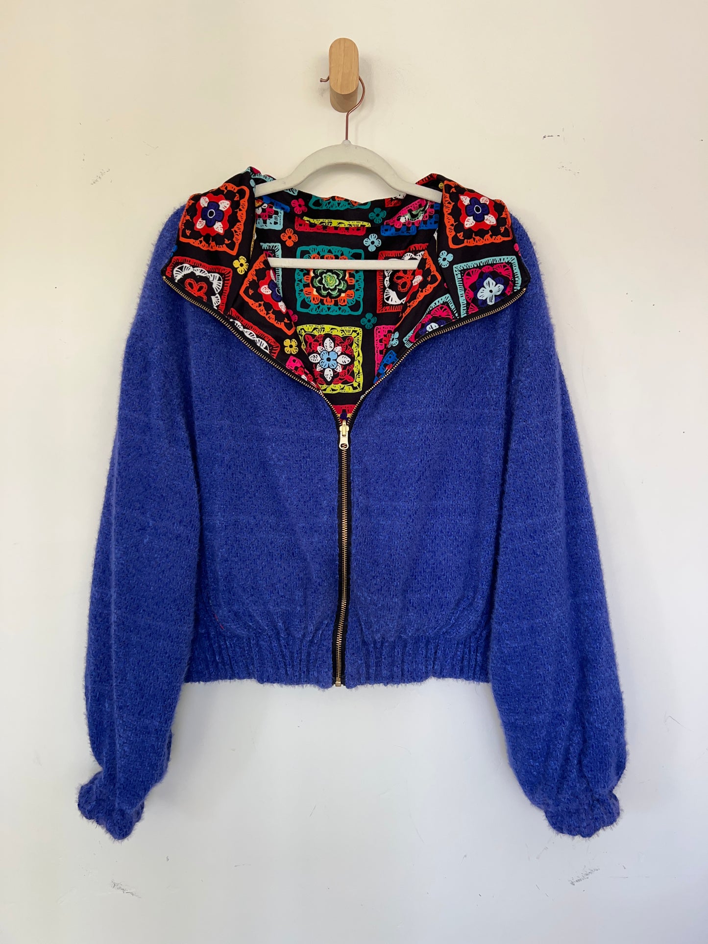 Reversible Upcycled Jacket - Cozy, Oversized & Handmade in San Diego