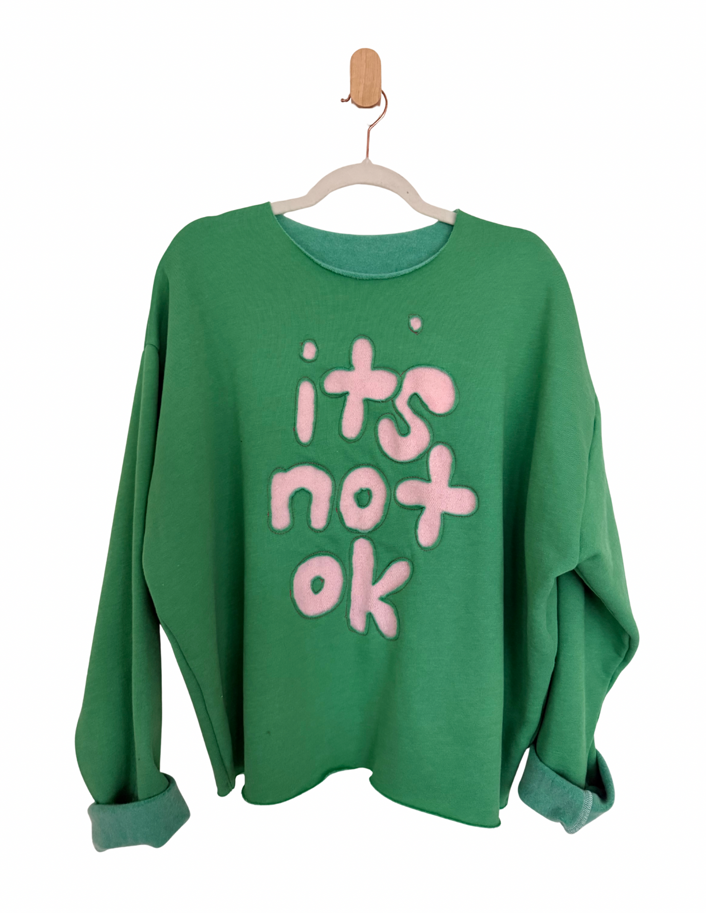 “It’s Not Ok” Pullover Sweatshirt