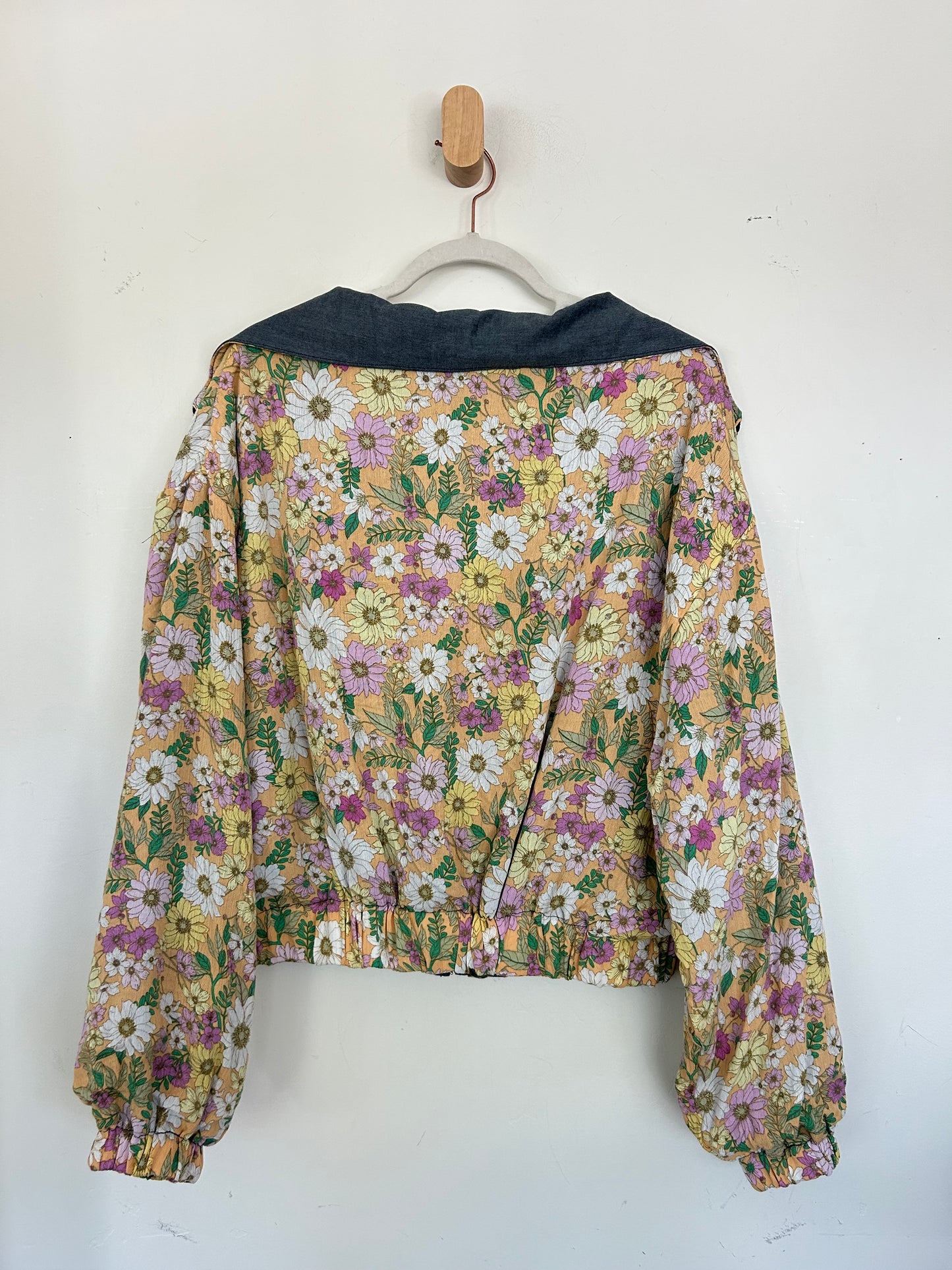 Reversible Upcycled Jacket - Cozy, Oversized & Handmade in San Diego