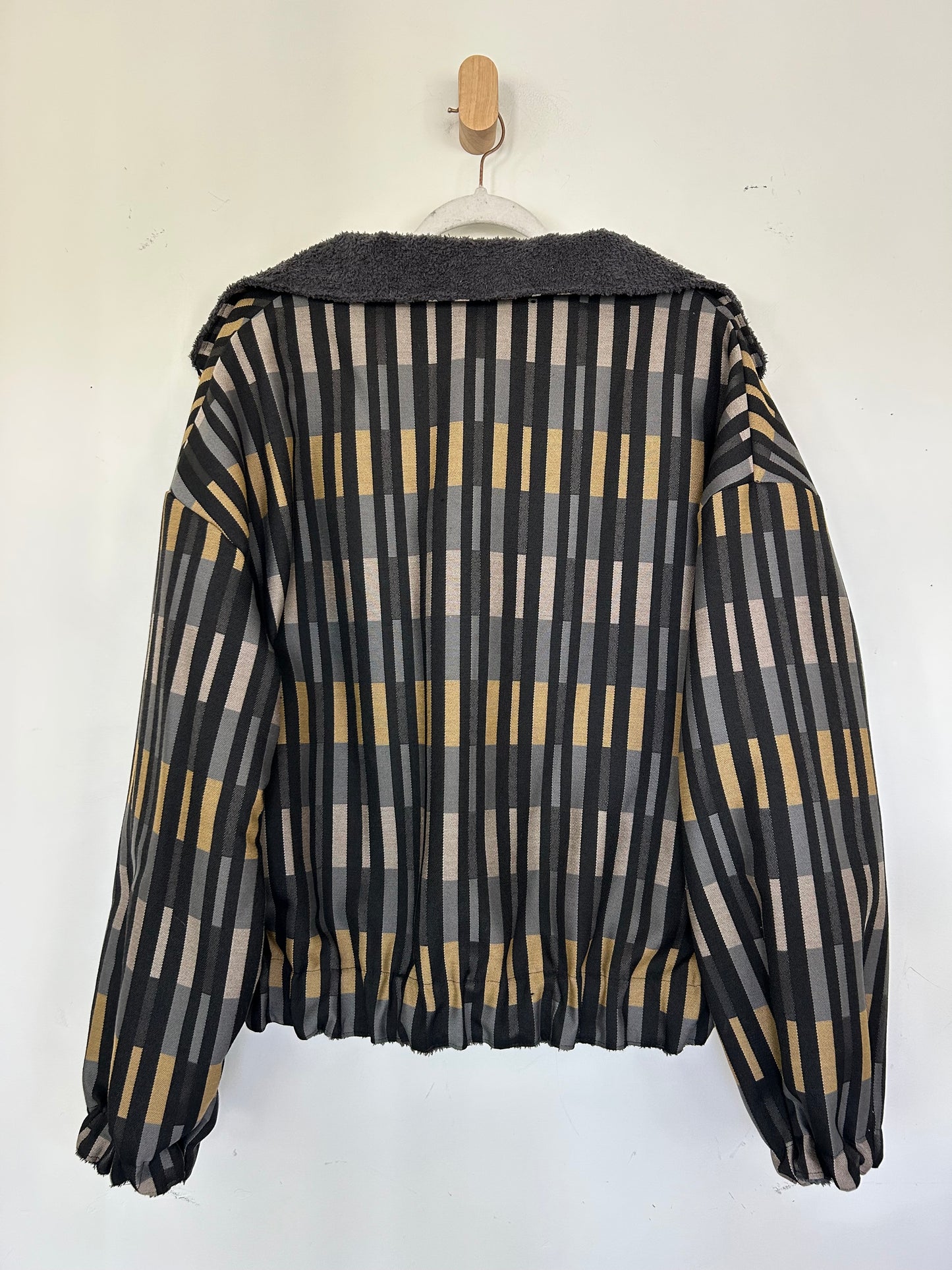 Reversible Upcycled Jacket - Cozy, Oversized & Handmade in San Diego