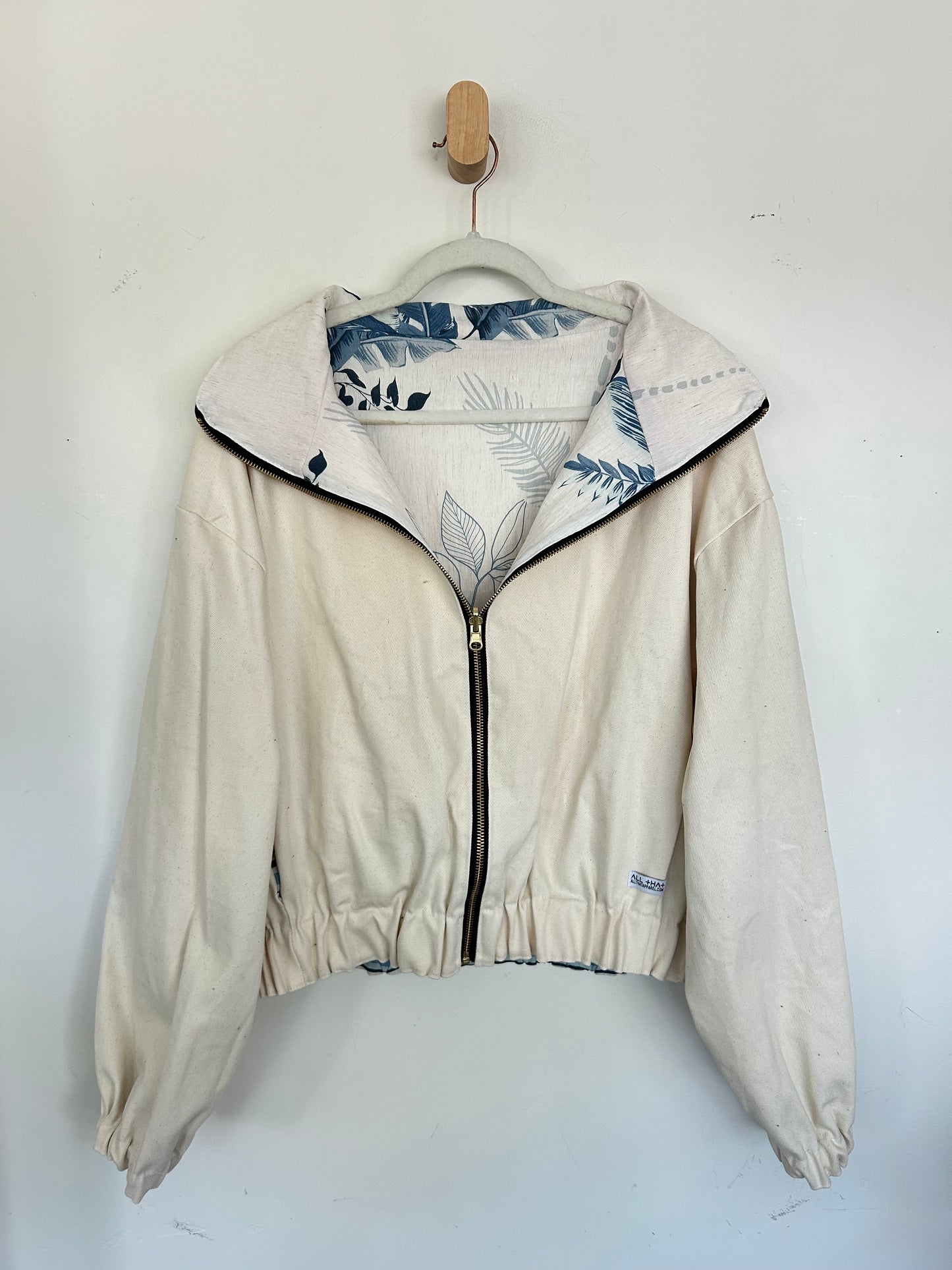 Reversible Upcycled Jacket - Cozy, Oversized & Handmade in San Diego