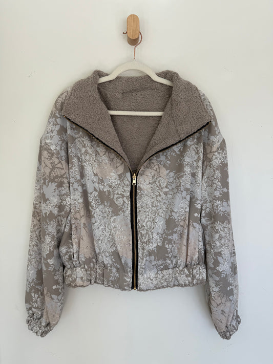 Reversible Upcycled Jacket - Cozy, Oversized & Handmade in San Diego