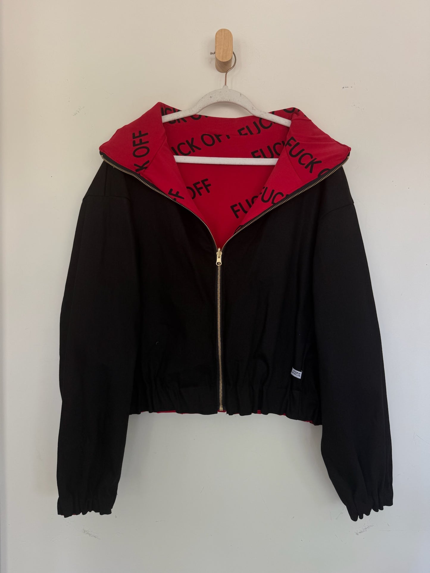 Reversible Upcycled Jacket - Cozy, Oversized & Handmade in San Diego