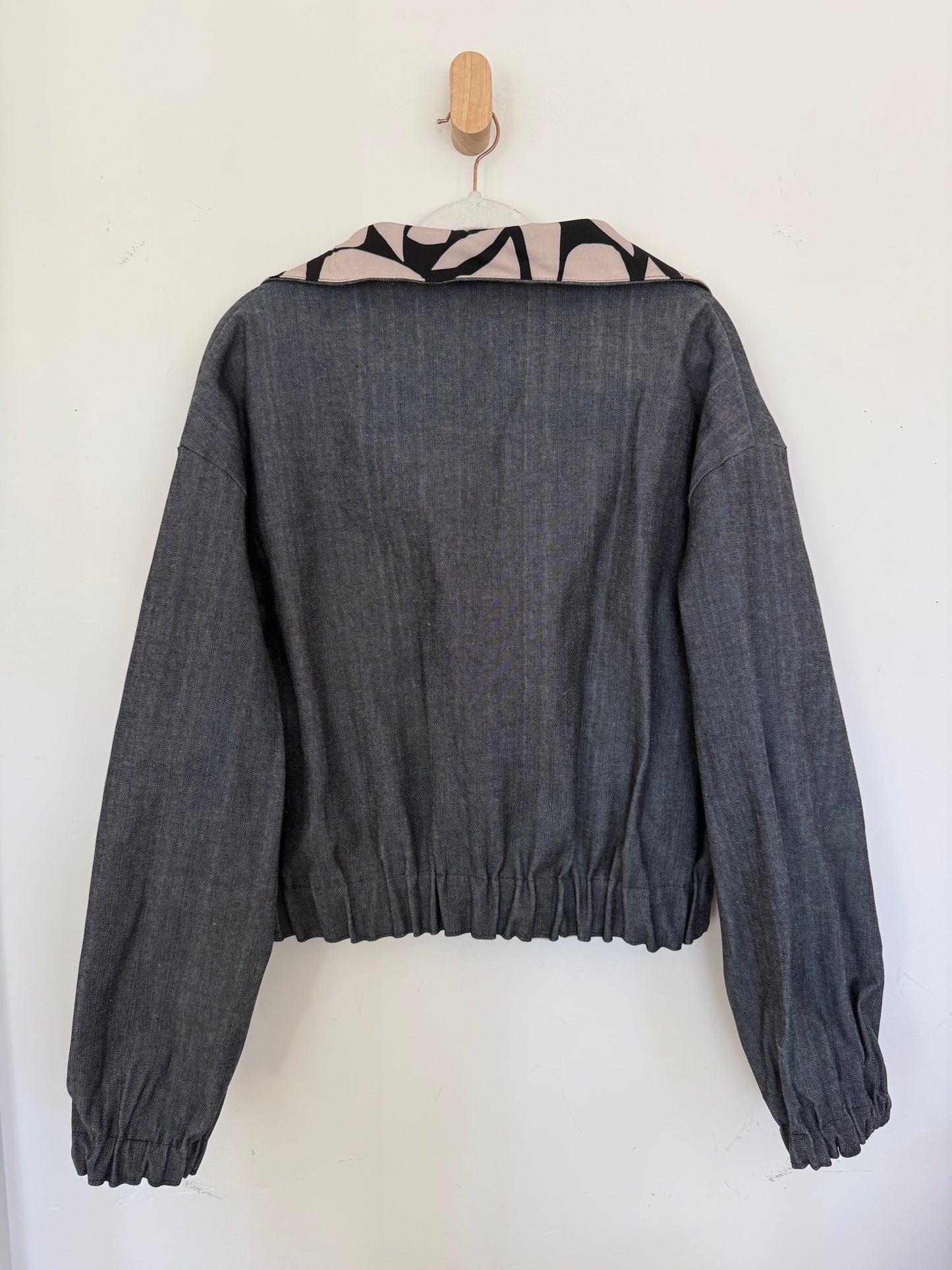 Reversible Upcycled Jacket - Cozy, Oversized & Handmade in San Diego