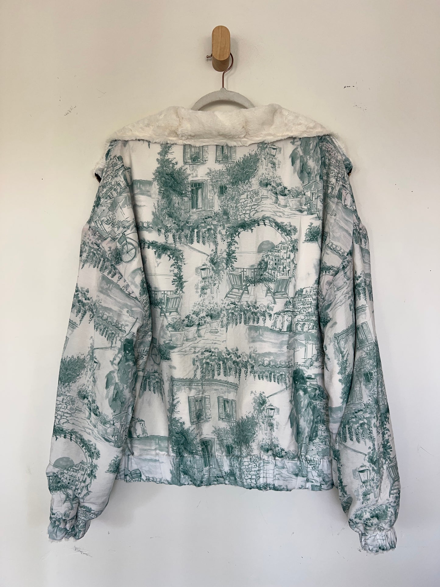 Reversible Upcycled Jacket - Cozy, Oversized & Handmade in San Diego