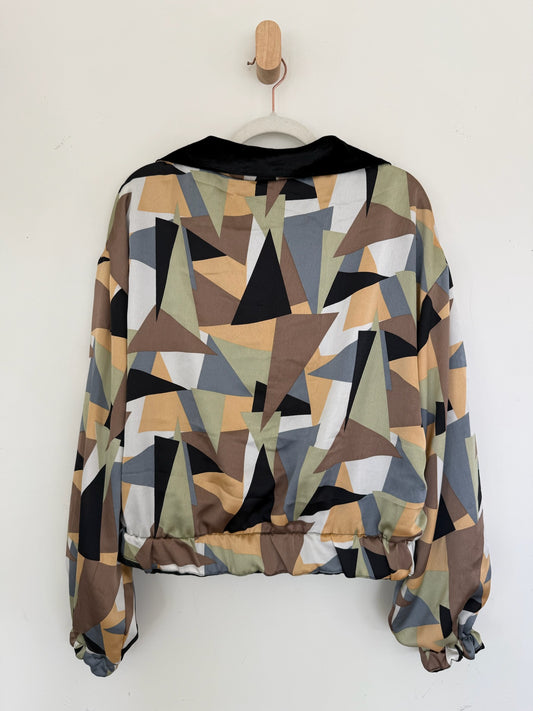 Reversible Upcycled Jacket - Cozy, Oversized & Handmade in San Diego