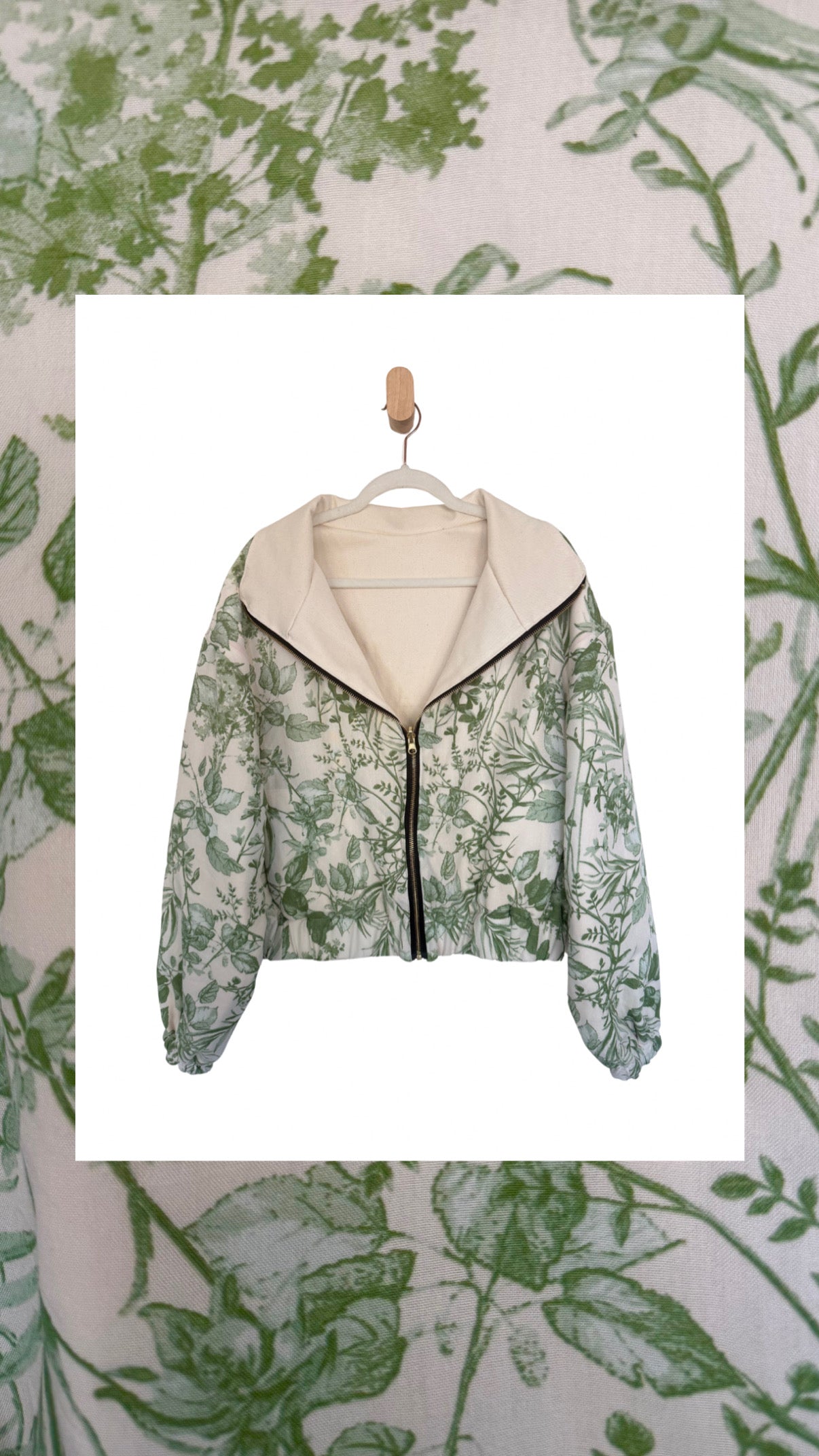 Reversible Upcycled Jacket - Cozy, Oversized & Handmade in San Diego