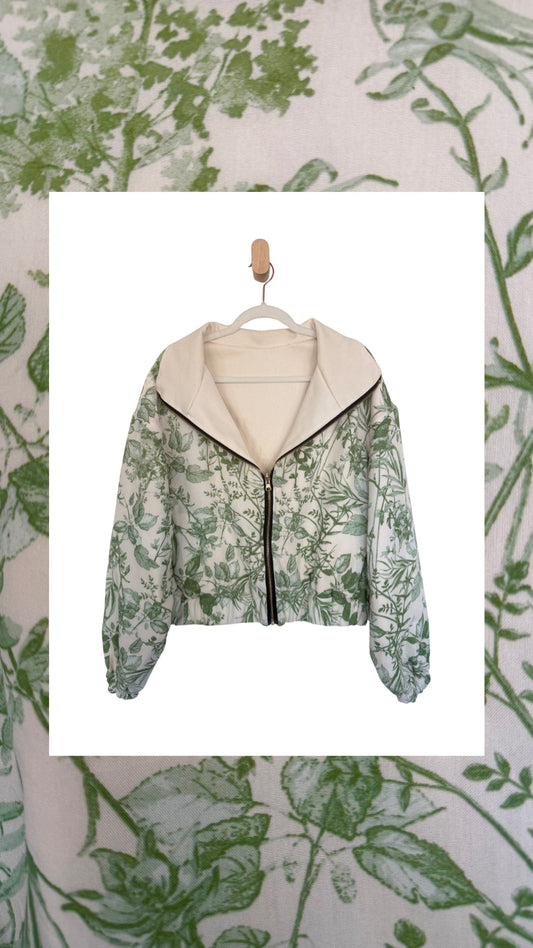Reversible Upcycled Jacket - Cozy, Oversized & Handmade in San Diego
