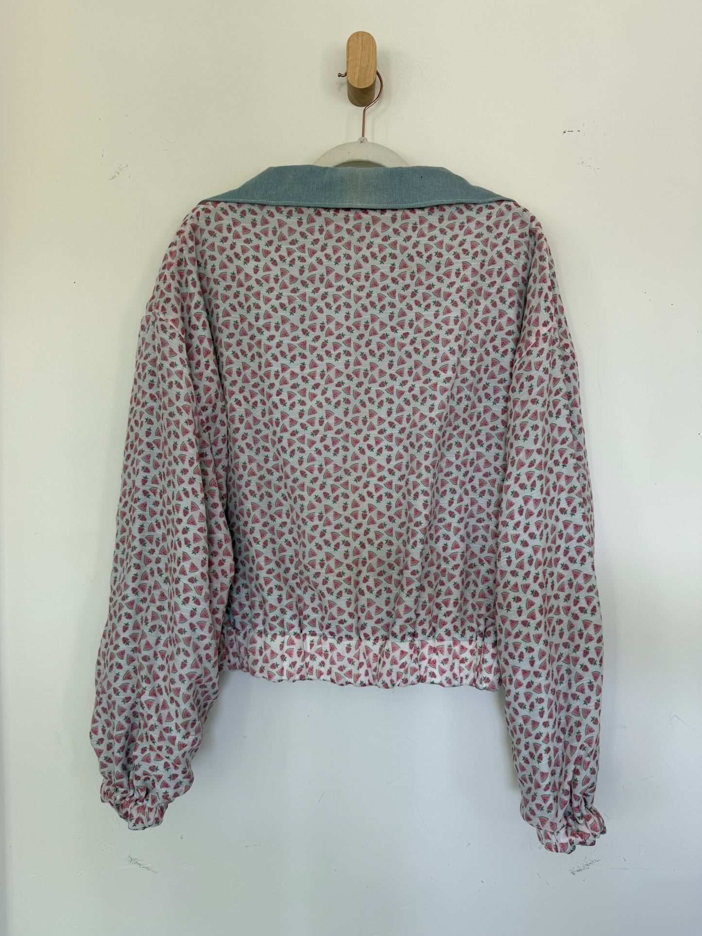 Reversible Upcycled Jacket - Cozy, Oversized & Handmade in San Diego