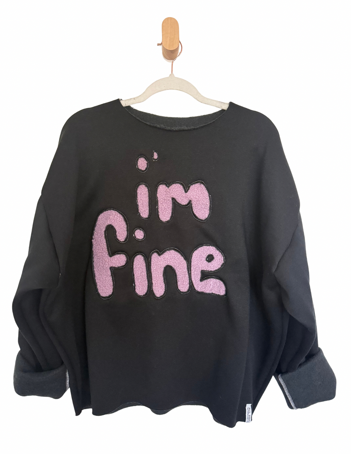 "I’m Fine" Pullover Sweatshirt