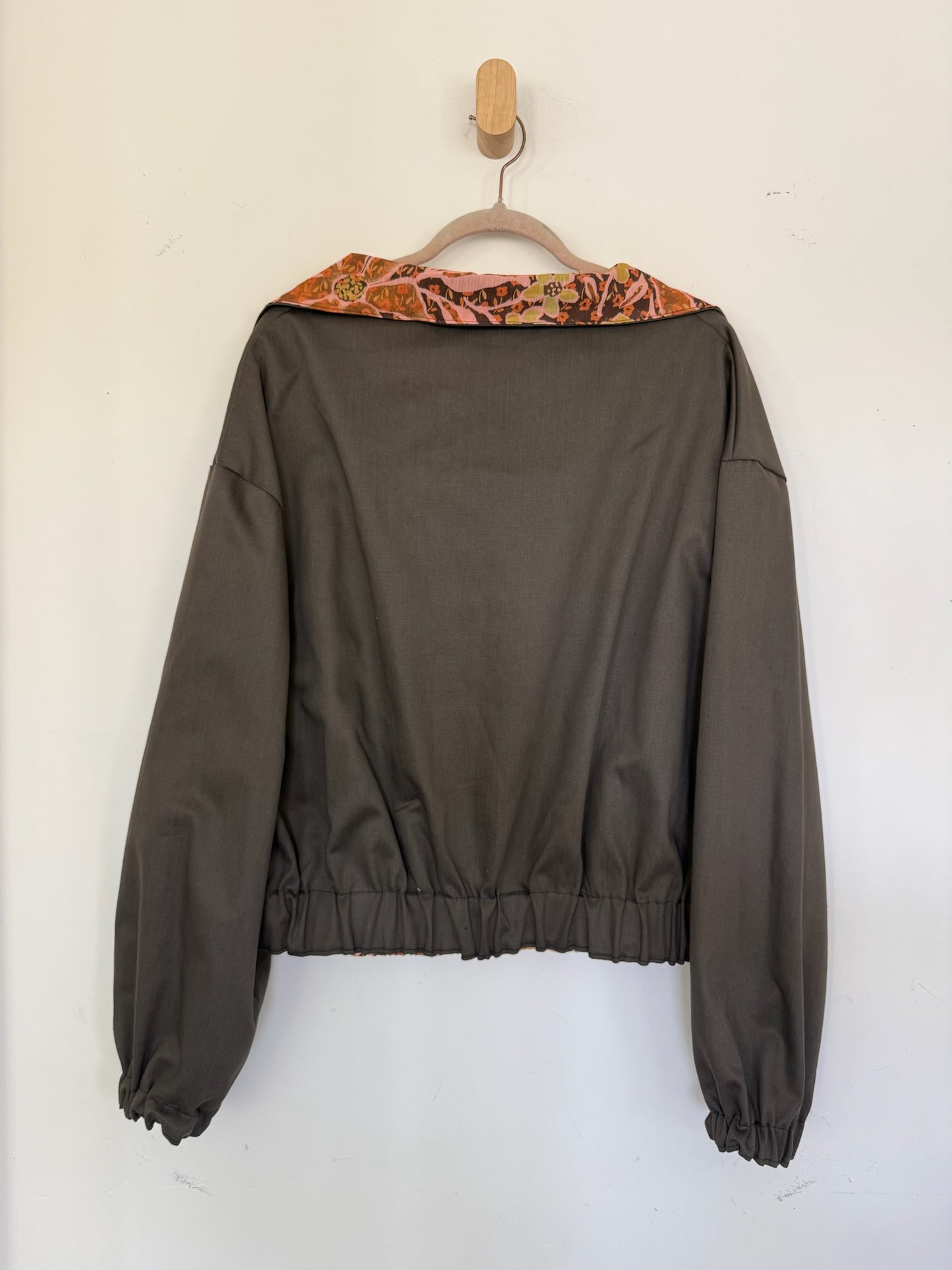 Reversible Upcycled Jacket - Cozy, Oversized & Handmade in San Diego