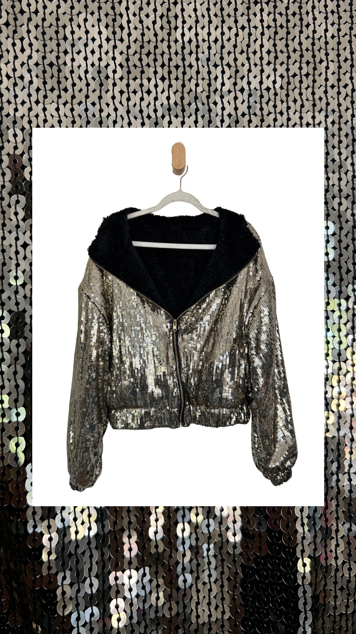 Reversible Upcycled Jacket - Cozy, Oversized & Handmade in San Diego
