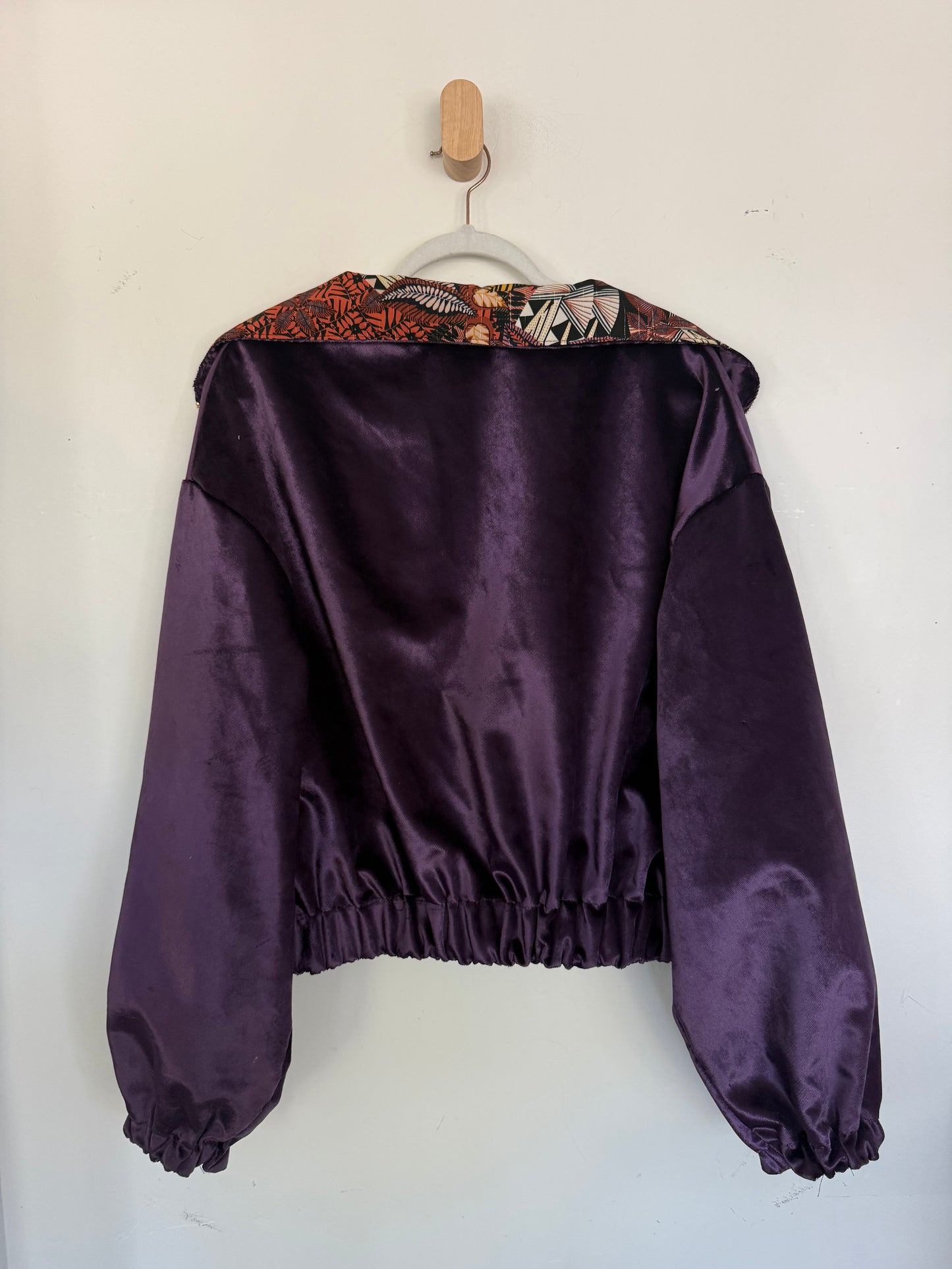 Reversible Upcycled Jacket - Cozy, Oversized & Handmade in San Diego