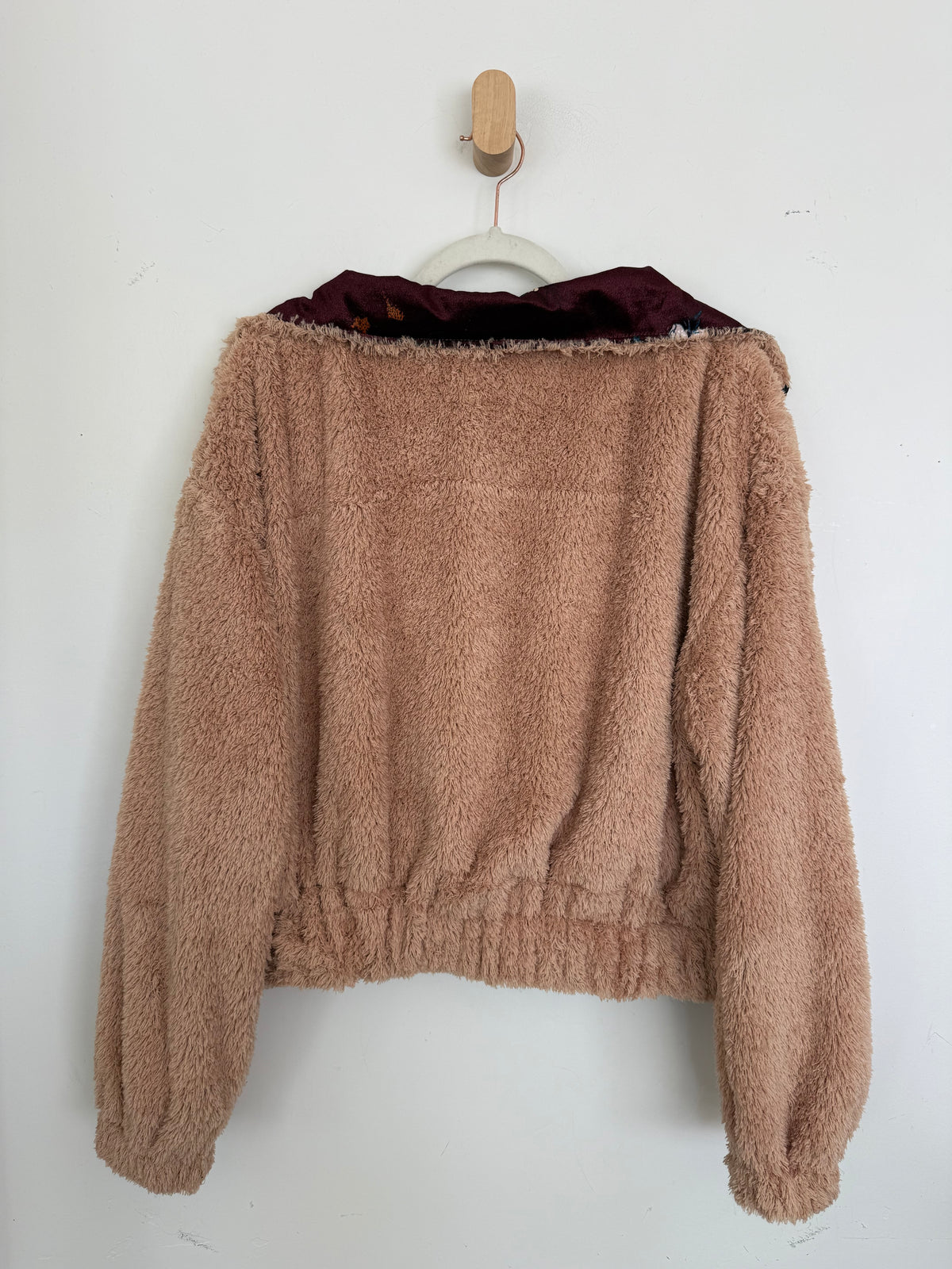 Reversible Upcycled Jacket - Cozy, Oversized & Handmade in San Diego