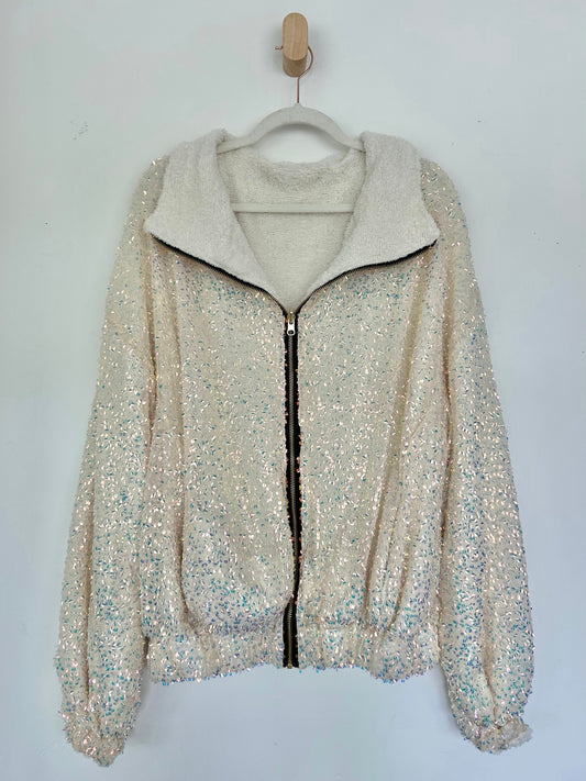 Reversible Upcycled Jacket - Cozy, Oversized & Handmade in San Diego