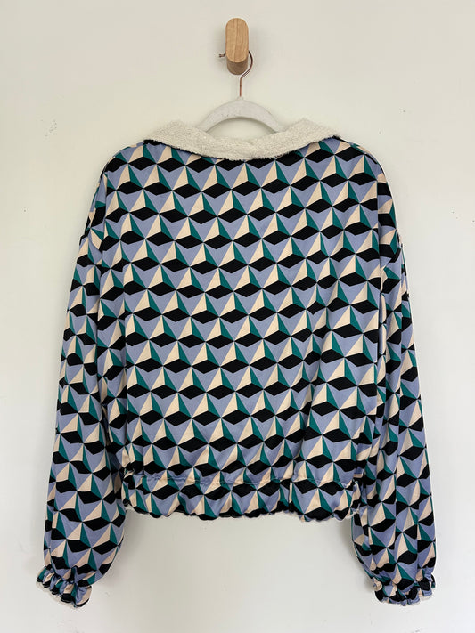Reversible Upcycled Jacket - Cozy, Oversized & Handmade in San Diego