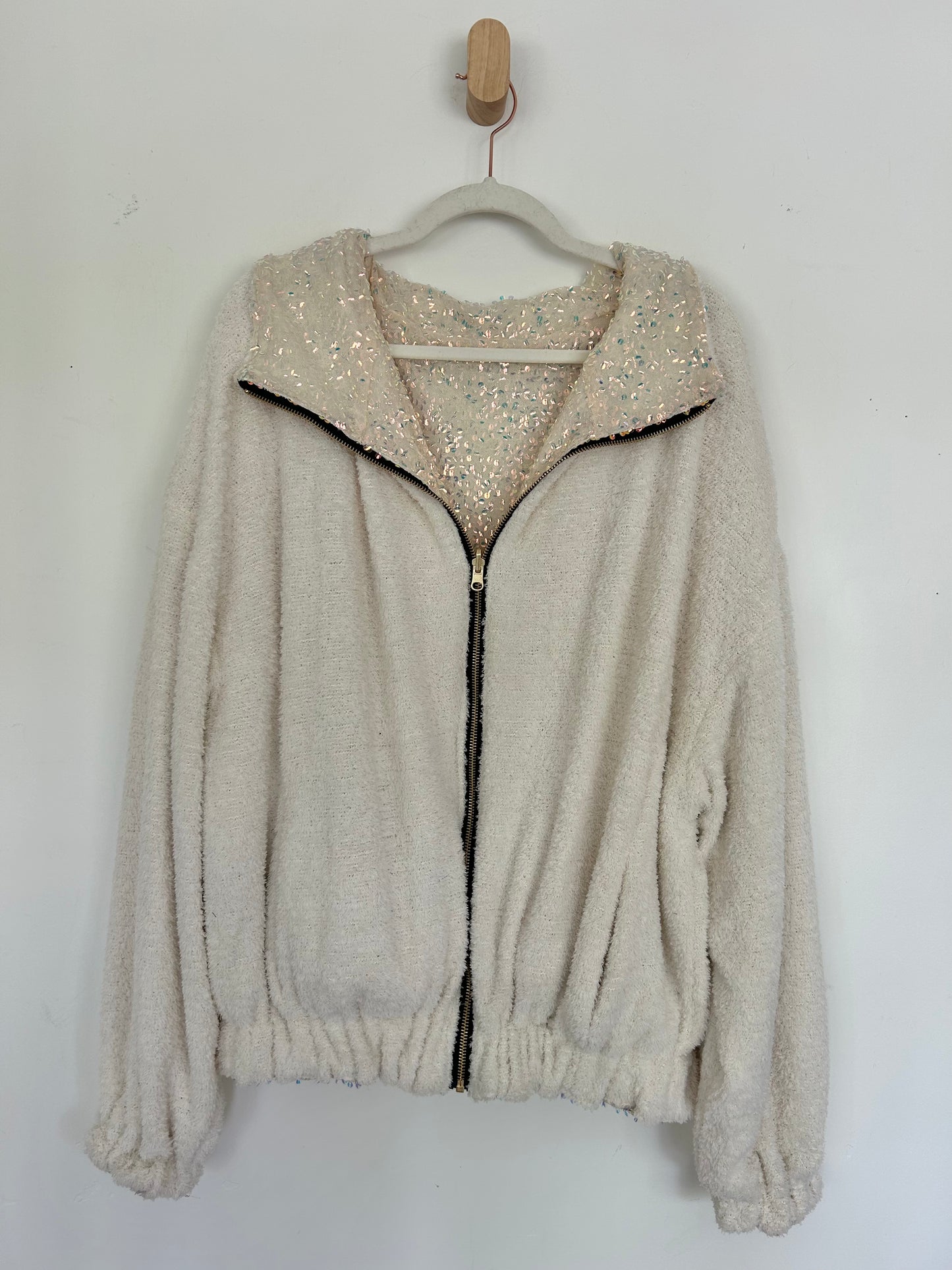 Reversible Upcycled Jacket - Cozy, Oversized & Handmade in San Diego