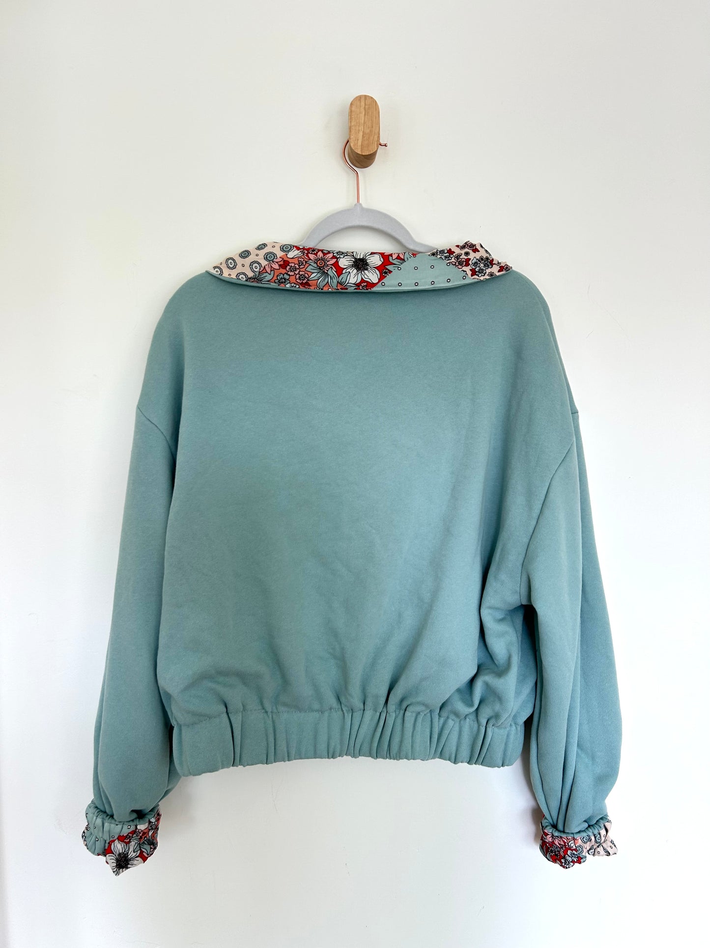 Red Quilt Reversible Jacket