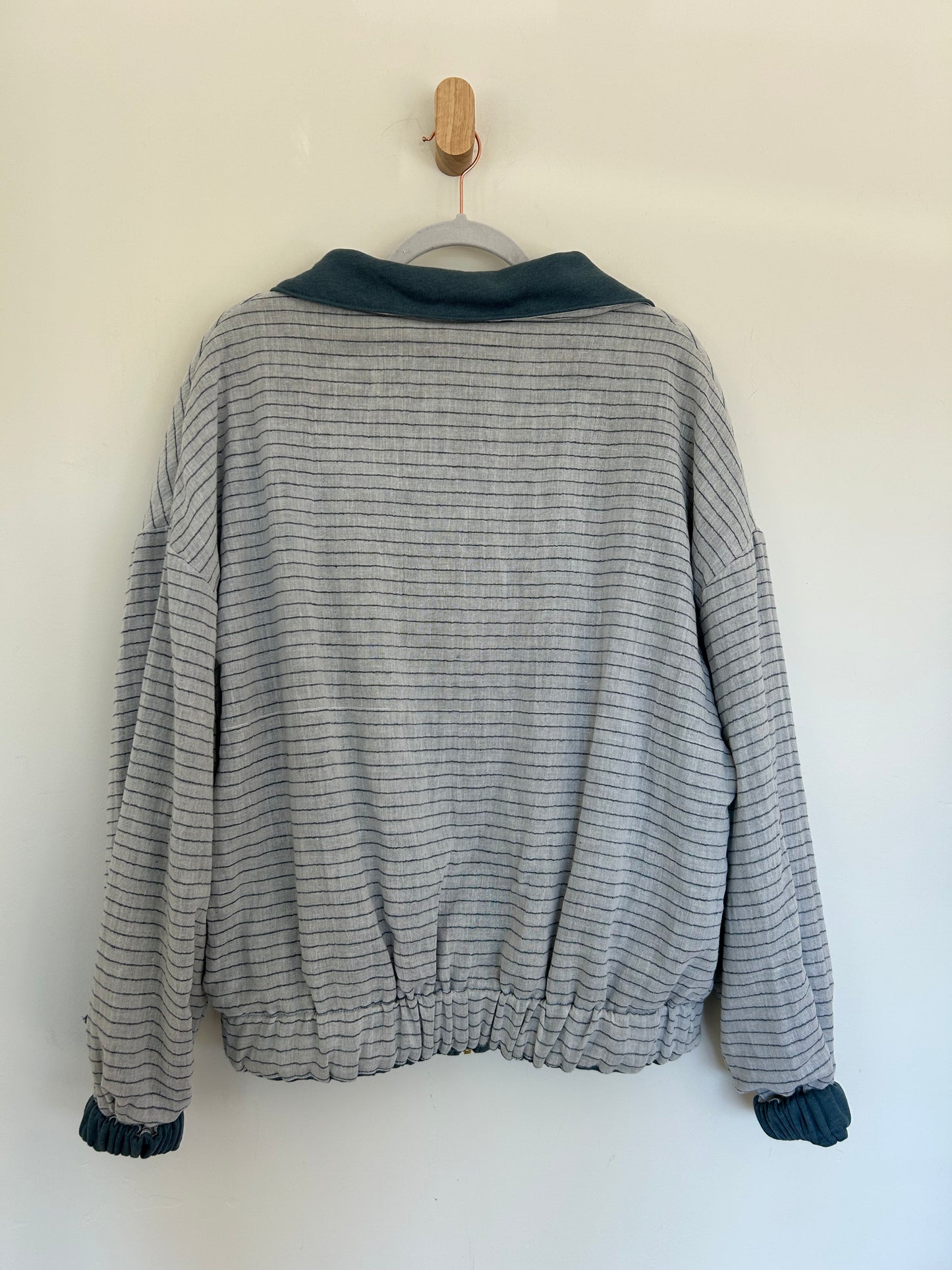 Pinstripe Reversible Jacket