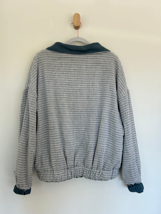 Pinstripe Reversible Jacket