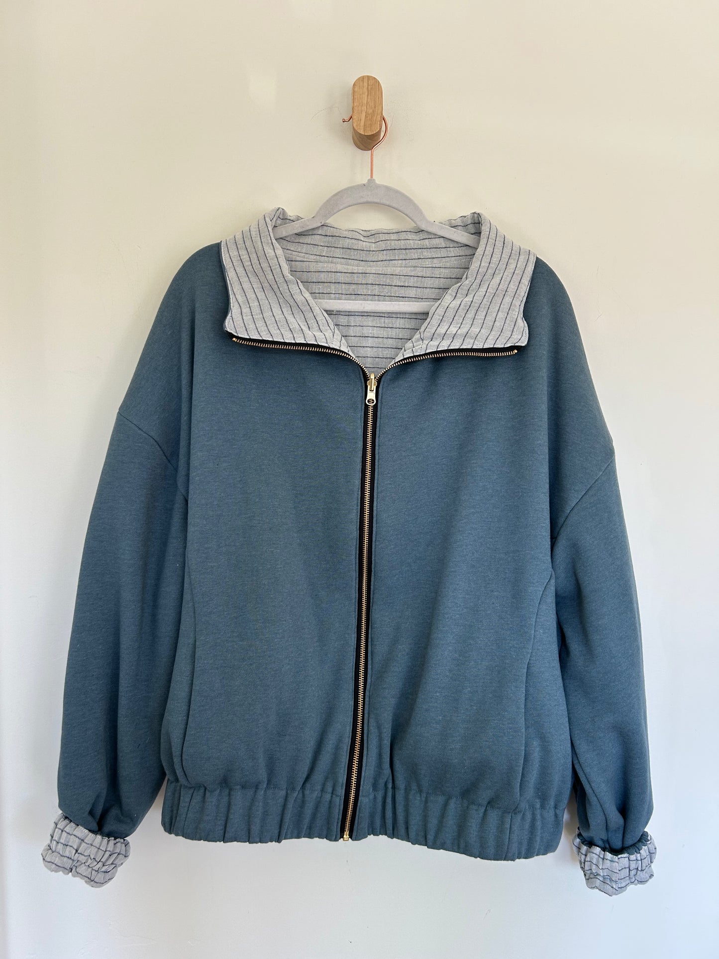 Pinstripe Reversible Jacket