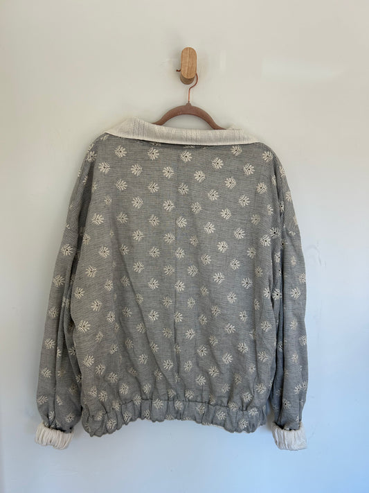 Reversible Upcycled Jacket - Cozy, Oversized & Handmade in San Diego