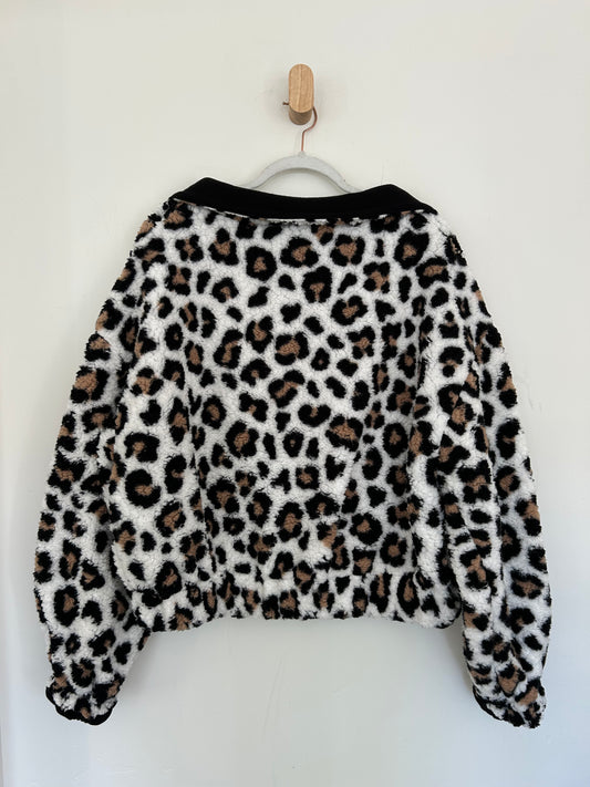 Cozy Leopard Reversible Jacket