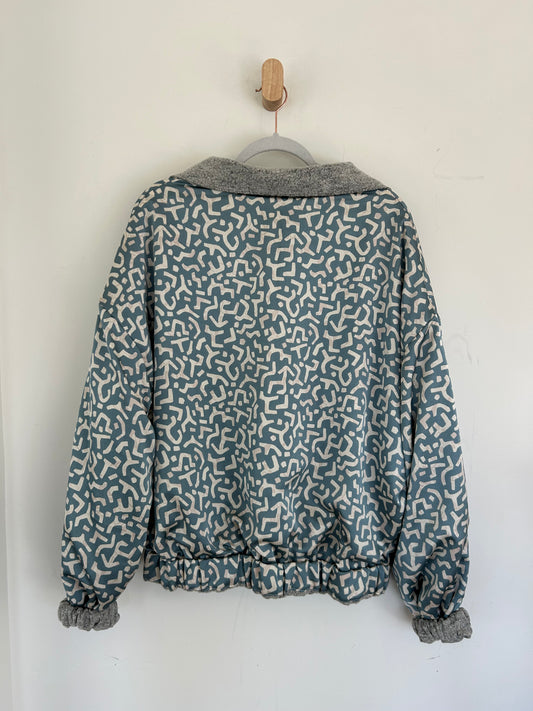 Sea Blue Reversible Jacket