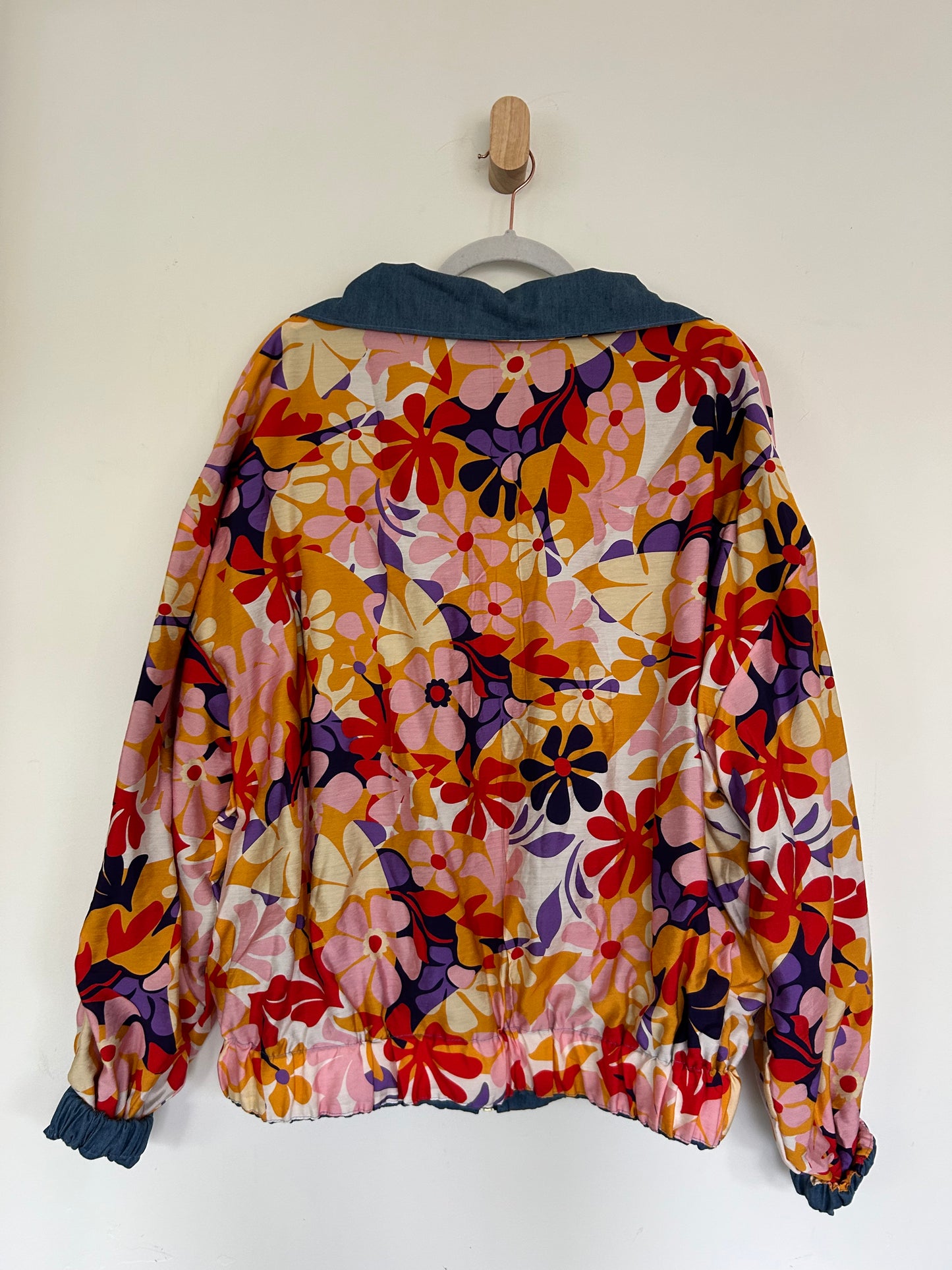 Retro Floral Reversible Jacket