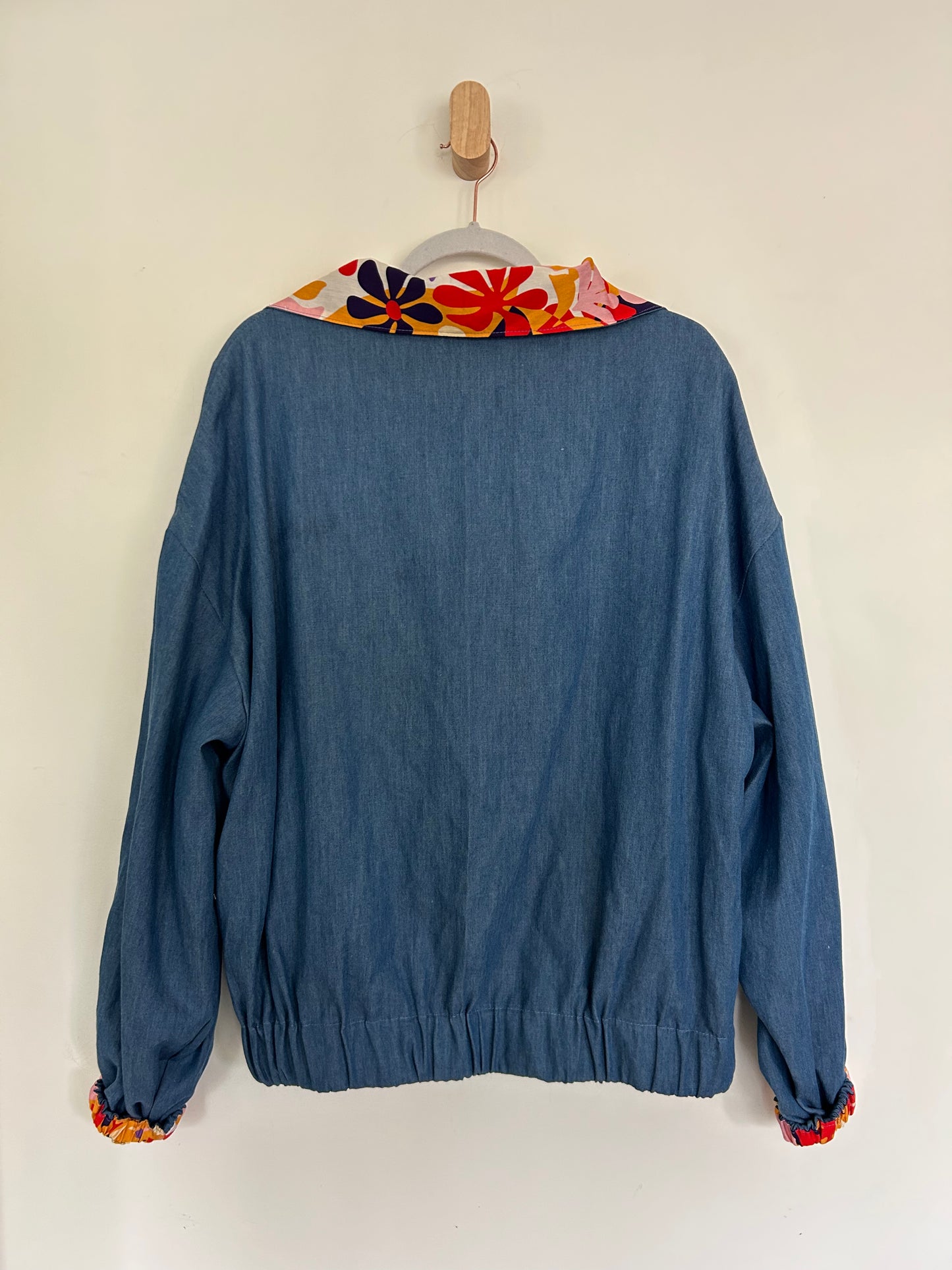Retro Floral Reversible Jacket