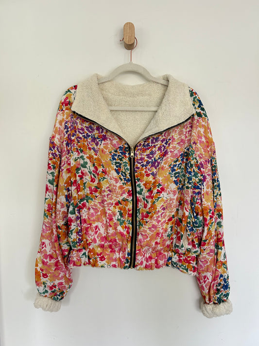 Spring Flowers Reversible Jacket