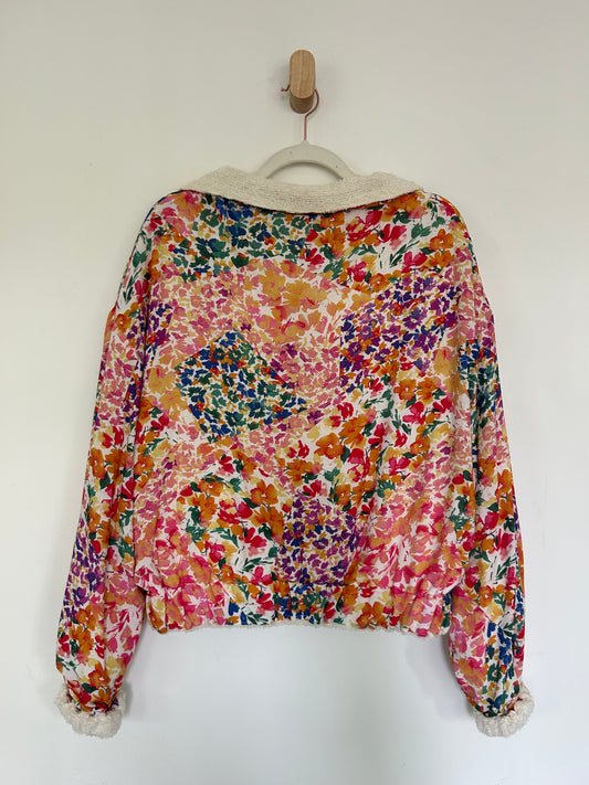 Spring Flowers Reversible Jacket